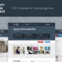 actority – psd template for casting agencies screenshot 1