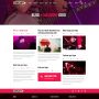 concerto – music events & tickets psd template screenshot 25