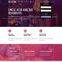 concerto – music events & tickets psd template screenshot 17