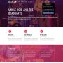 concerto – music events & tickets psd template screenshot 16