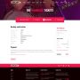 concerto – music events & tickets psd template screenshot 2