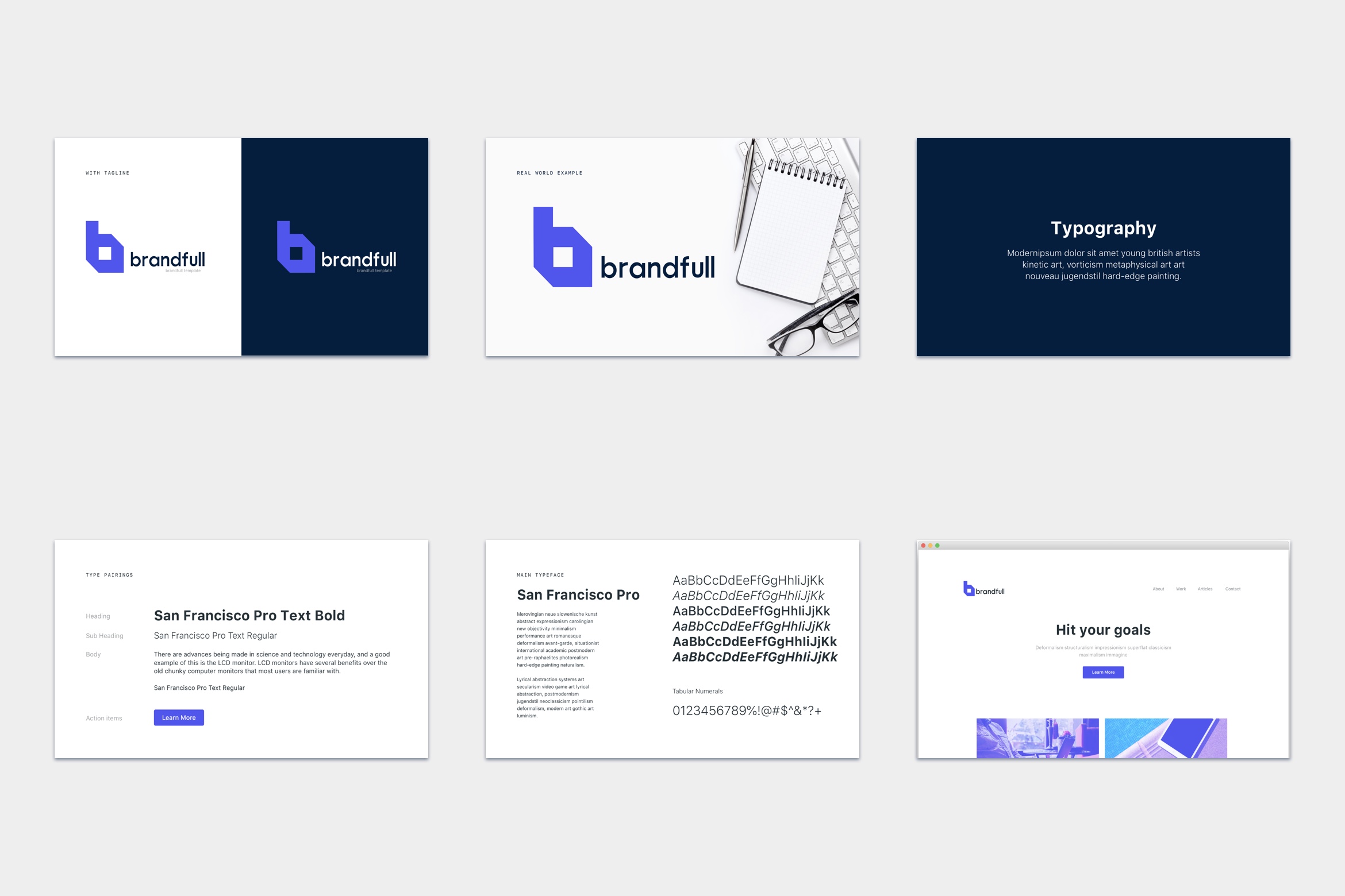 brandfull – branding delivery template screenshot 4