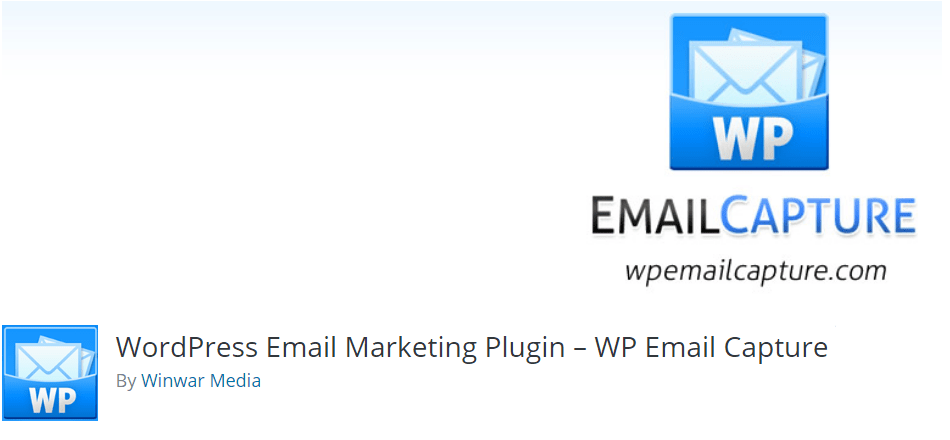 WP Email Capture by Winwar Media